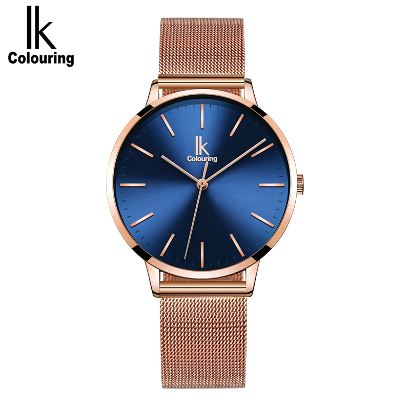 NEW 2019 IK Colouring Women Quartz Watch, Ultra-Thin Rose Gold Bracelet Minimalism Wrist Watch
NEW 2019 IK Colouring Women Quartz Watch, Ultra-Thin Rose Gold Bracelet Minimalism Wrist Watch