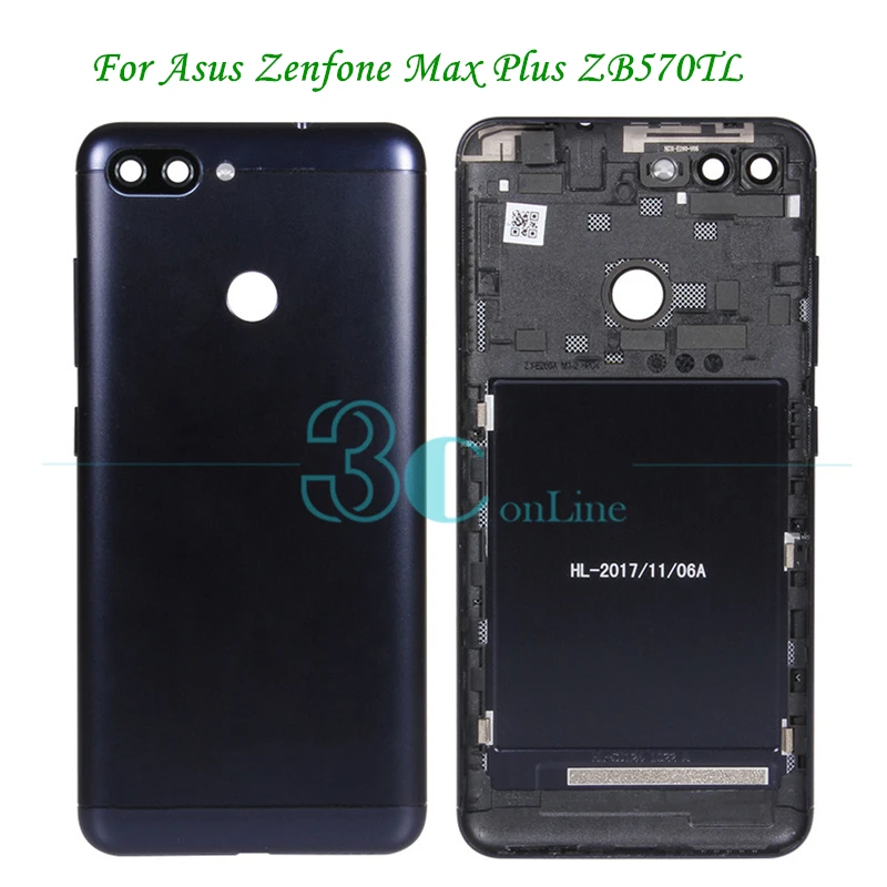 For Zenfone Max Plus ZB570TL Back Cover For Asus M1 Metal Battery Door Housing + Camera Glass + Side keys Repair Spare Parts
For Zenfone Max Plus ZB570TL Back Cover For Asus M1 Metal Battery Door Housing + Camera Glass + Side keys Repair Spare Parts