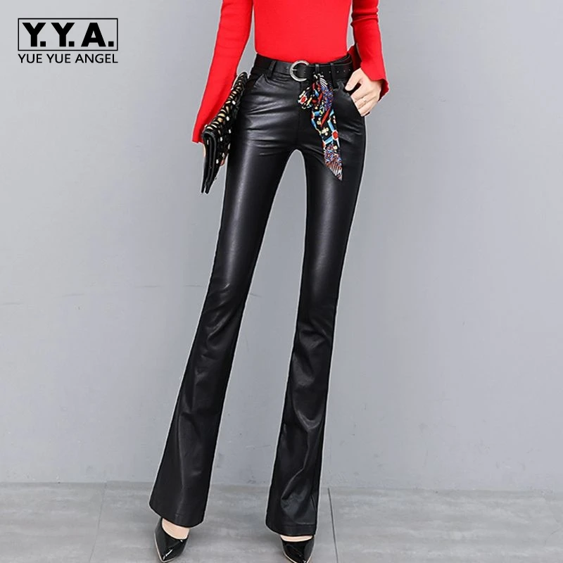 2019 Genuine Leather Womens Long Pants Loose Fit High Waist Female Trousers Casual New Fashion Flare Pants Winter Sheepskin Zip
2019 Genuine Leather Womens Long Pants Loose Fit High Waist Female Trousers Casual New Fashion Flare Pants Winter Sheepskin Zip
