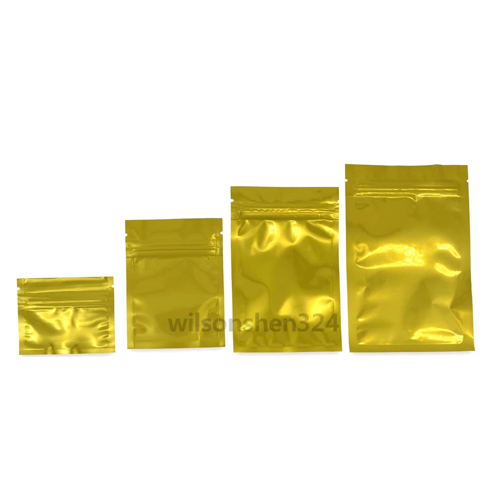 Gold Color Pouch Glossy Yellow Bag Zip lock Reusable Zip Plastic Small Pouch For Food Save,Gift,Candy, Party,Tea,Snack 100 Pcs
Gold Color Pouch Glossy Yellow Bag Zip lock Reusable Zip Plastic Small Pouch For Food Save,Gift,Candy, Party,Tea,Snack 100 Pcs
