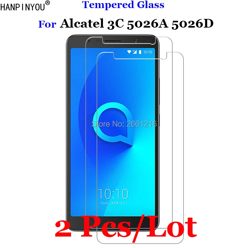 2 Pcs/Lot For Alcatel 3C Tempered Glass 9H 2.5D Premium Screen Protector Film For Alcatel 3C 5026A 5026D 6.0"
2 Pcs/Lot For Alcatel 3C Tempered Glass 9H 2.5D Premium Screen Protector Film For Alcatel 3C 5026A 5026D 6.0"