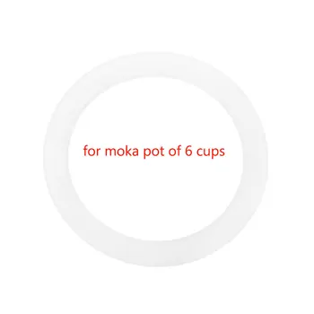 Silicone Seal Ring Flexible Washer Gasket Ring Replacenent For 6 Cups Moka Pot Espresso Kitchen Coffee Makers Accessories Parts
Silicone Seal Ring Flexible Washer Gasket Ring Replacenent For 6 Cups Moka Pot Espresso Kitchen Coffee Makers Accessories Parts