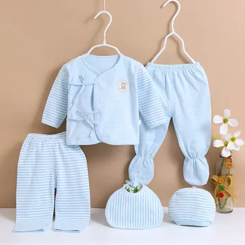 Newborn 0-3 Months Sets 100%Cotton Soft Comfortable Infant's Outfit Baby Boy Girl Cardigan Underwear 5Pcs/Suit Clj065
Newborn 0-3 Months Sets 100%Cotton Soft Comfortable Infant's Outfit Baby Boy Girl Cardigan Underwear 5Pcs/Suit Clj065