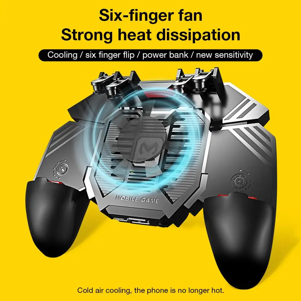 For MEMO New PUBG Helper AK77 Mobile Phone Radiator Water-cooled Fan Six Fingers PUGB Handle Power Bank Games Accessories
For MEMO New PUBG Helper AK77 Mobile Phone Radiator Water-cooled Fan Six Fingers PUGB Handle Power Bank Games Accessories
