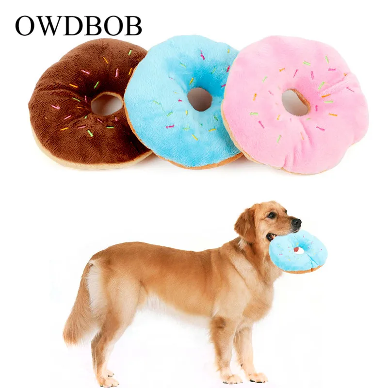 OWDBOB Pet Cute Donut Chew Toy Pet Dog Puppy Cat Squeaker Sound Toy Funny Donut Play Toys for Small Medium Dogs Pet Supplies
OWDBOB Pet Cute Donut Chew Toy Pet Dog Puppy Cat Squeaker Sound Toy Funny Donut Play Toys for Small Medium Dogs Pet Supplies