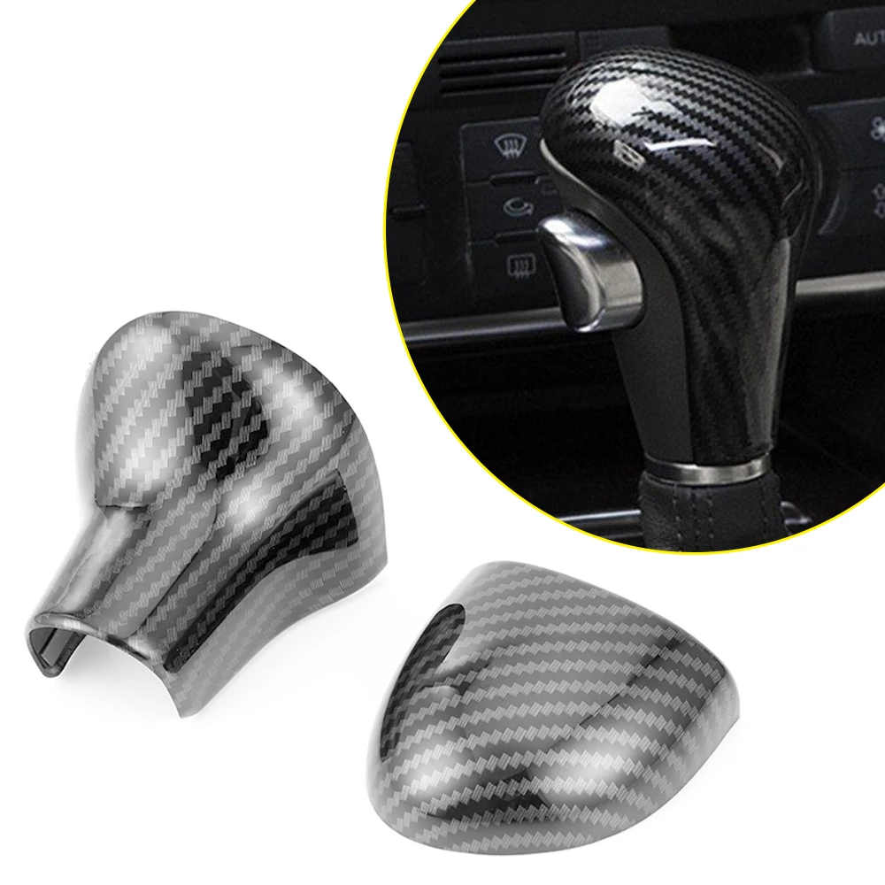 Car Styling For Audi A4 B7 A5 A6 C6 Q5 Q7 automatic speed gear shift knob head carbon fiber covers Stickers interior Accessories
Car Styling For Audi A4 B7 A5 A6 C6 Q5 Q7 automatic speed gear shift knob head carbon fiber covers Stickers interior Accessories