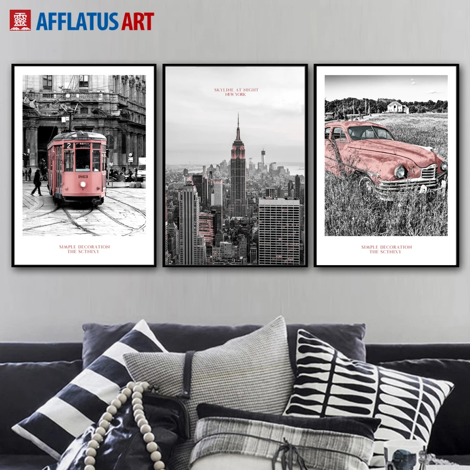 AFFLATUS New York Bus Landscape Wall Art Canvas Painting Nordic Posters And Prints Wall Pictures For Living Room Home Decor
AFFLATUS New York Bus Landscape Wall Art Canvas Painting Nordic Posters And Prints Wall Pictures For Living Room Home Decor