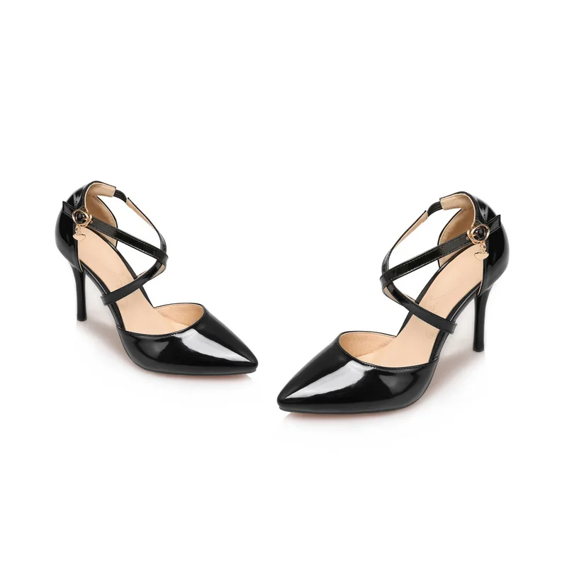 PQECFS Big size 32-43 high quality spring & autumn women solid sexy pointed toe high heels pumps 3 colors
PQECFS Big size 32-43 high quality spring & autumn women solid sexy pointed toe high heels pumps 3 colors