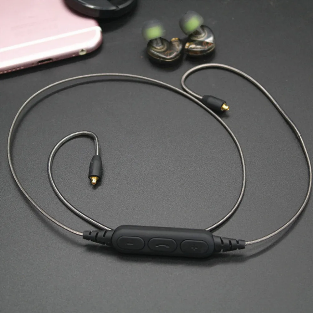 XINYUANSHUNTONG Hifi MMCX port wireless Bluetooth adapter sports cable For Shure SE215 Earphone Bluetooth adapter connector
XINYUANSHUNTONG Hifi MMCX port wireless Bluetooth adapter sports cable For Shure SE215 Earphone Bluetooth adapter connector