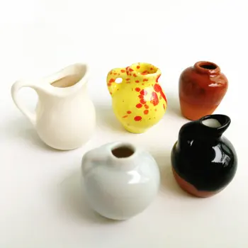 Dollhouse Miniatures 1:12 Mini Ceramic Pot DIY Handmade Doll House Kitchen Ceramic Ornament Decora vase
Dollhouse Miniatures 1:12 Mini Ceramic Pot DIY Handmade Doll House Kitchen Ceramic Ornament Decora vase