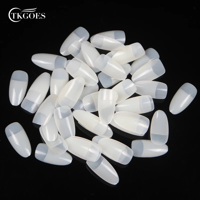 TKGOES 500PCS Professional False Nail Tips ABS Material French Nail Art Tips Oval Half Fake Nails 10 Sizes UV Gel Salon Manicure
TKGOES 500PCS Professional False Nail Tips ABS Material French Nail Art Tips Oval Half Fake Nails 10 Sizes UV Gel Salon Manicure