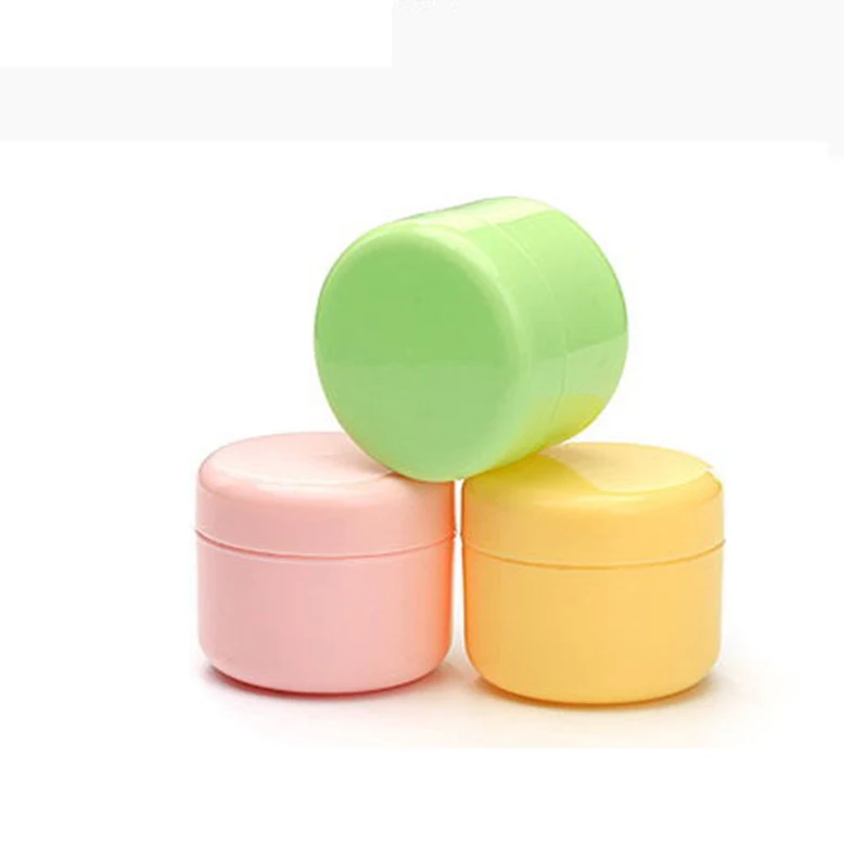 

1PC 10g/20g/50/100g Refillable Bottles Plastic Empty Makeup Jar Pot Travel Face Cream/Lotion/Cosmetic Container ZKH111