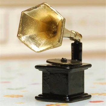 1:12 DollHouse Accessories Furniture Mini Gramophone Miniatures Scene Model CD Player Children DIY DollHouse Decoration Toys
1:12 DollHouse Accessories Furniture Mini Gramophone Miniatures Scene Model CD Player Children DIY DollHouse Decoration Toys
