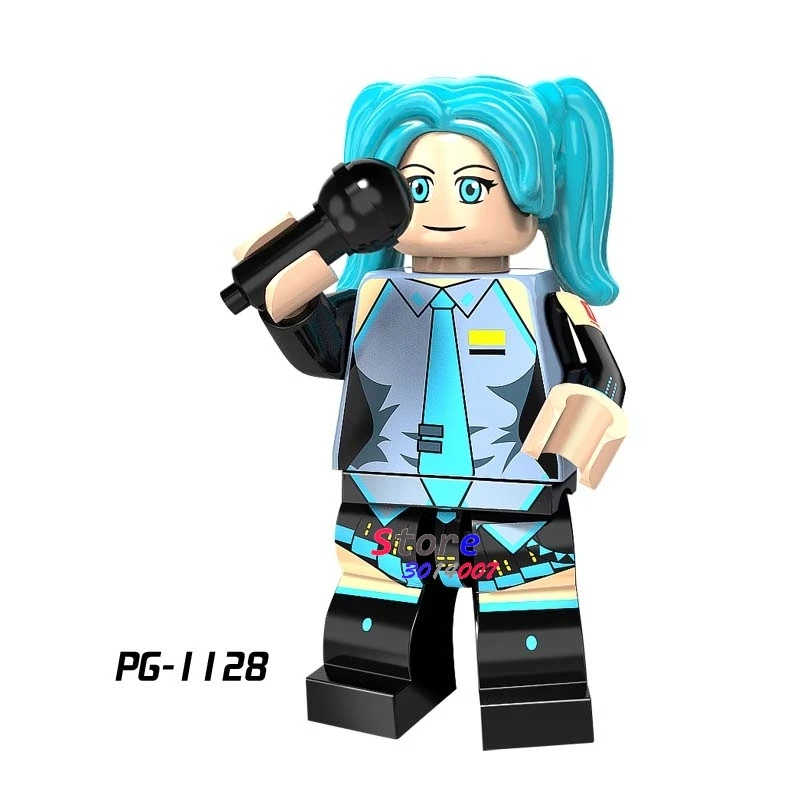1PCSSuper Hero Movie Series Alien vs. Predator Hatsune Miku figure building blocks model bricks toys for children
1PCSSuper Hero Movie Series Alien vs. Predator Hatsune Miku figure building blocks model bricks toys for children