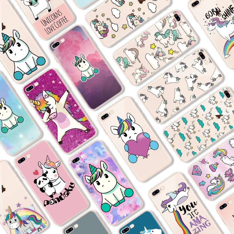 Lovely Unicorn Pattern Cover For iPhone 8 Plus 7 6 6S Plus 5 5S SE Cartoon Capa For iPhone 11 Pro XS Max X XR Soft Silicone Case
Lovely Unicorn Pattern Cover For iPhone 8 Plus 7 6 6S Plus 5 5S SE Cartoon Capa For iPhone 11 Pro XS Max X XR Soft Silicone Case