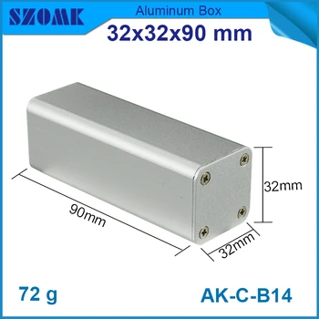 5 pcs/lot Aluminum Extrustion Junction Box 32x32x90 mm SZOMK diy smart tv aluminum box and network tv project box enclosure
5 pcs/lot Aluminum Extrustion Junction Box 32x32x90 mm SZOMK diy smart tv aluminum box and network tv project box enclosure