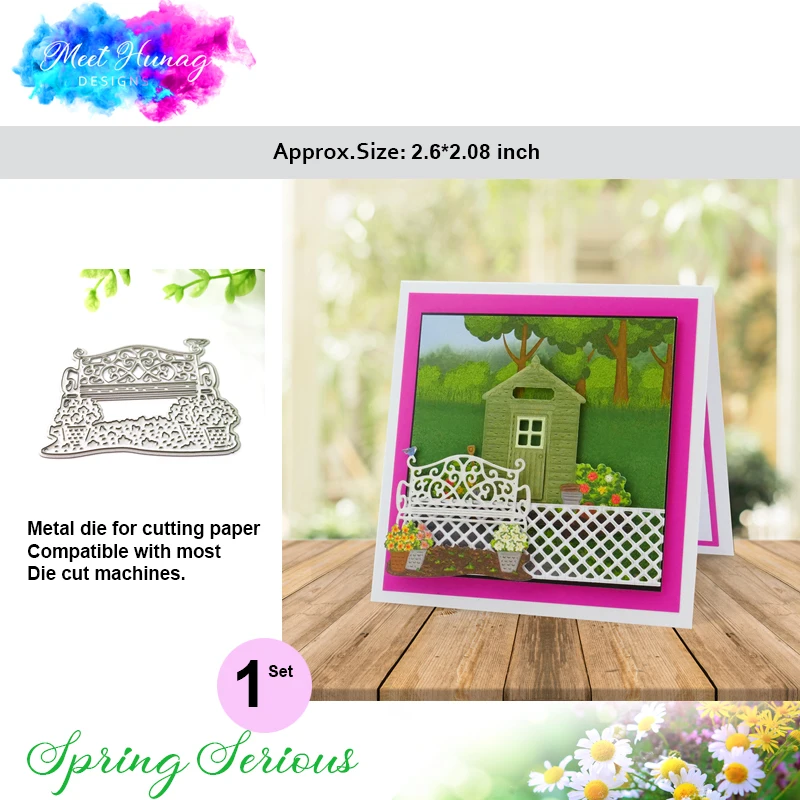 Garden Chair DIY Metal Cutting Dies Scrapbooking New 2019 Album Decorative Embossing Craft Die Cut Paper Card
Garden Chair DIY Metal Cutting Dies Scrapbooking New 2019 Album Decorative Embossing Craft Die Cut Paper Card