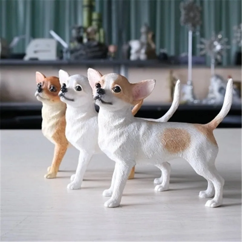 Simulation Puppy Animal Cute Chihuahua Dog Creative Home Decor Action Figure Collectible Model Toy 12CM BOX Gift E6
Simulation Puppy Animal Cute Chihuahua Dog Creative Home Decor Action Figure Collectible Model Toy 12CM BOX Gift E6
