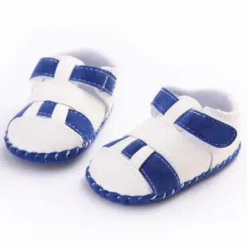 Summer Infant Newborn First Walkers Knit Shoes Striped Buckle Shoes for Baby Boys Anti-Slip Soft Sole First Walkers PU Leather
Summer Infant Newborn First Walkers Knit Shoes Striped Buckle Shoes for Baby Boys Anti-Slip Soft Sole First Walkers PU Leather