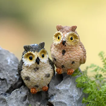 4 pcs Cute Bird Resin Owl Miniature Figurine Crafts Fairy Dollhouse Garden Home Decor
4 pcs Cute Bird Resin Owl Miniature Figurine Crafts Fairy Dollhouse Garden Home Decor