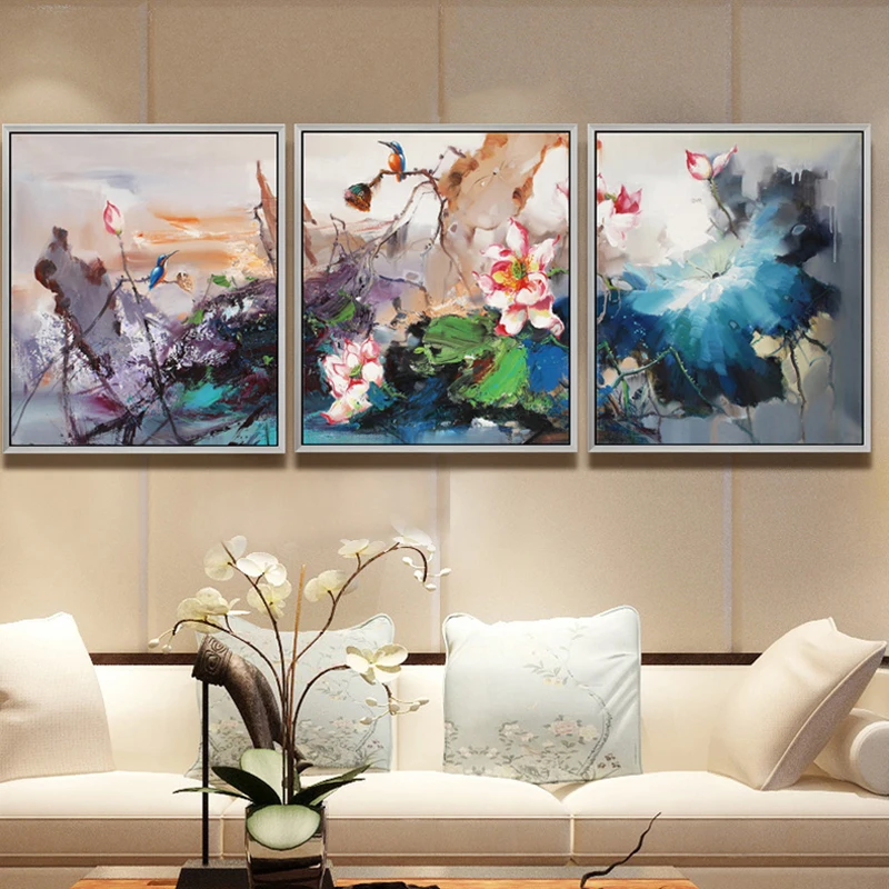 Lotus Flowers Birds Diamonds Painting Full Round Diamonds Cross Stitch Wall Decor Triptych Living Room Embroidery Painting
Lotus Flowers Birds Diamonds Painting Full Round Diamonds Cross Stitch Wall Decor Triptych Living Room Embroidery Painting