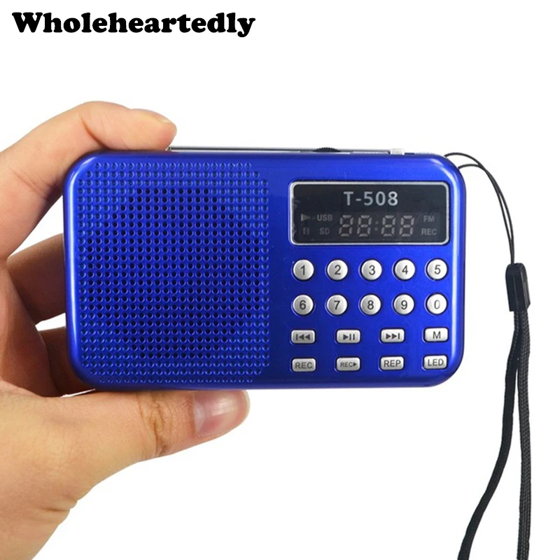 Digital LED display panel Stereo FM Radio Speaker Mini Portable dual band Rechargeable USB TF mirco for SD Card MP3 Music Player
Digital LED display panel Stereo FM Radio Speaker Mini Portable dual band Rechargeable USB TF mirco for SD Card MP3 Music Player