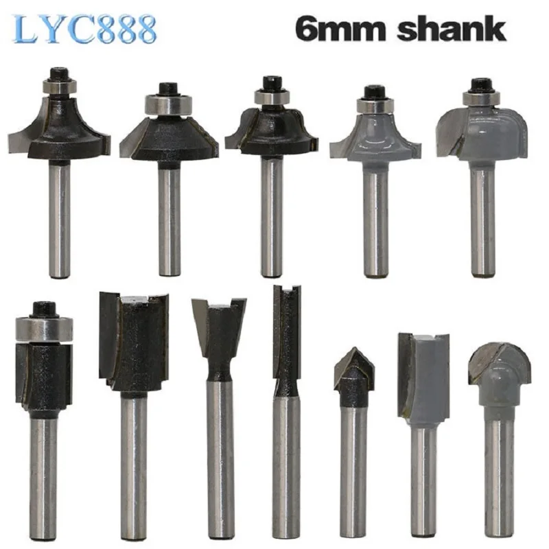 12pcs/set 6mm Shank T-Slot & T-Track Sloting Wood Router Bit Flat End Mills Trimmer Cleaning Flush Trim Bit Woodworking Tool Set
12pcs/set 6mm Shank T-Slot & T-Track Sloting Wood Router Bit Flat End Mills Trimmer Cleaning Flush Trim Bit Woodworking Tool Set