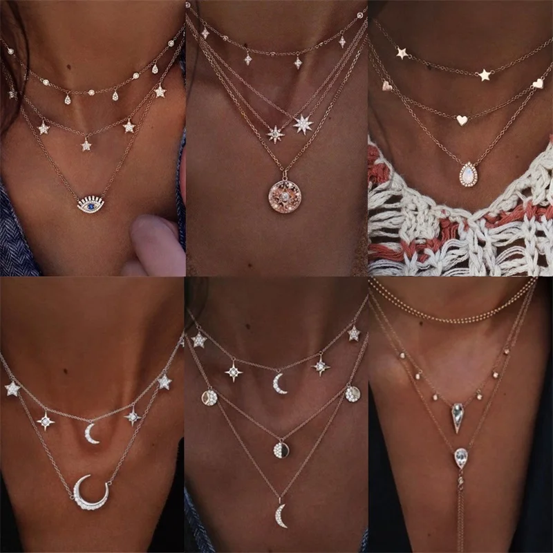 Vienkim 26 Styles Boho Shell Pendants Necklace for Women Long Chain Charm Statement Chokers 2019 Collar Necklace Wedding Jewelry
Vienkim 26 Styles Boho Shell Pendants Necklace for Women Long Chain Charm Statement Chokers 2019 Collar Necklace Wedding Jewelry