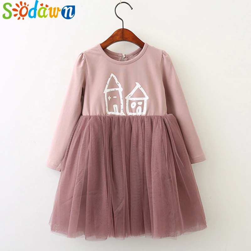 So dawn Autumn New Girls Clothes Cartoon Pattern Net Yarn Splicing Dress For Children Clohting Girls Princess Dress
So dawn Autumn New Girls Clothes Cartoon Pattern Net Yarn Splicing Dress For Children Clohting Girls Princess Dress