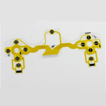 20pcs/lot Original Conductive Film Keypad Flex Ribbon Cable Parts for PS4 Controller JDM-001/010/020 - Yellow
20pcs/lot Original Conductive Film Keypad Flex Ribbon Cable Parts for PS4 Controller JDM-001/010/020 - Yellow