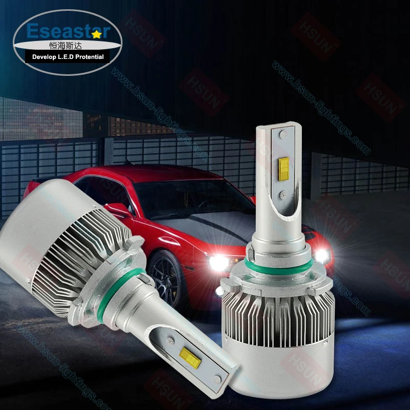 2PCS Eseastar 7600 Lumen LED Headlight base have H7 H11 9005 automobiles headlight 36W H7 LED power supply 12-24V. 
2PCS Eseastar 7600 Lumen LED Headlight base have H7 H11 9005 automobiles headlight 36W H7 LED power supply 12-24V.
