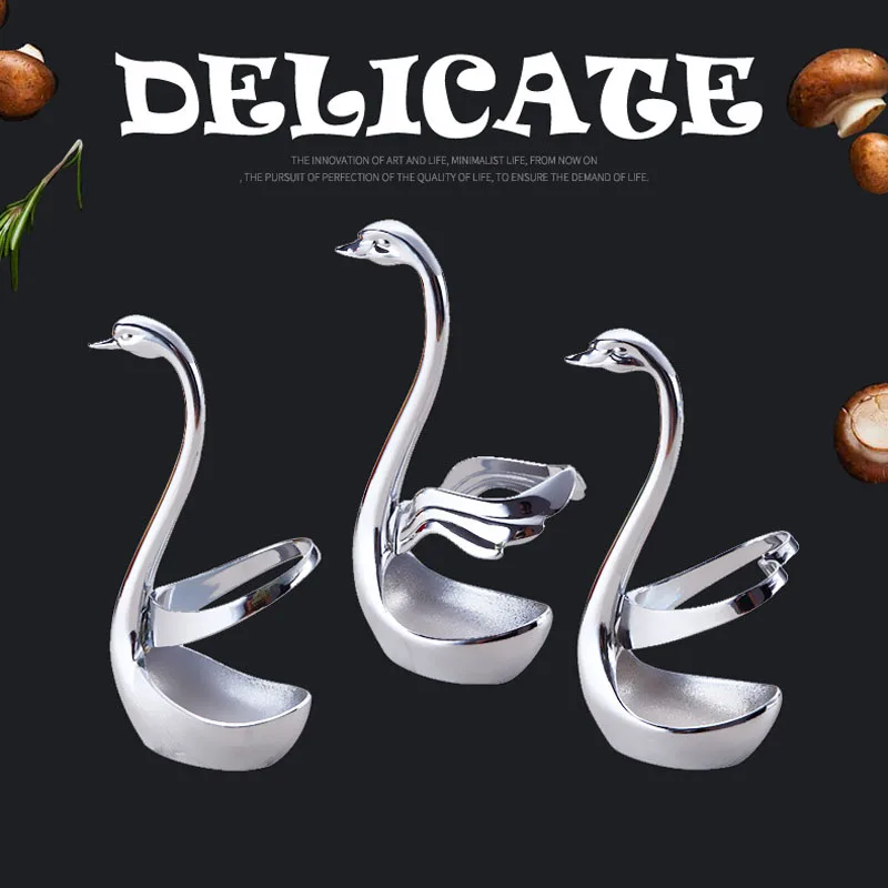 Zinc Alloy Swan Holder Fork SpoonTableware Set Stand Holder Dinnerware Sets Holder Wedding Party Decoration Drop Shipping
Zinc Alloy Swan Holder Fork SpoonTableware Set Stand Holder Dinnerware Sets Holder Wedding Party Decoration Drop Shipping
