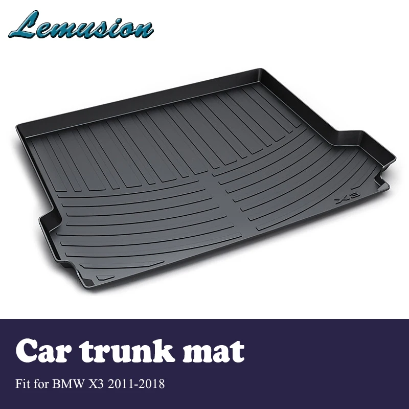 1Set Car Cargo rear trunk mat For BMW X3 F25 2011 2012 2013 2014 2015 2016 2017 2018 Boot Liner Tray Anti Slip Mat accessories
1Set Car Cargo rear trunk mat For BMW X3 F25 2011 2012 2013 2014 2015 2016 2017 2018 Boot Liner Tray Anti Slip Mat accessories