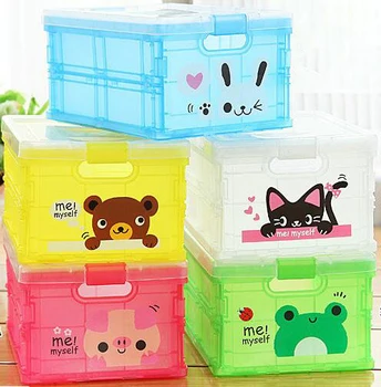 Cartoon Foldable Home Plastic Storage Box Organizer 2 Sizes 4 Pcs Per Lot
Cartoon Foldable Home Plastic Storage Box Organizer 2 Sizes 4 Pcs Per Lot