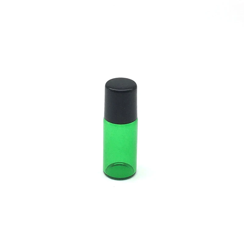 1pcs 3ml Green Roller Bottles for Essential Oils Roll-on Refillable Perfume Deodorant Containers | Красота и здоровье
