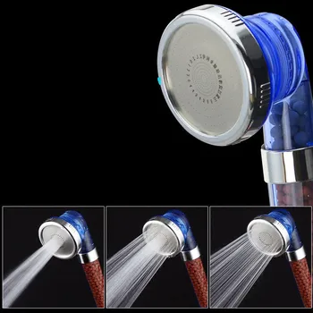 Adjustable 1/3 Mode High Pressure Shower Head with Negative Ion Activated Ceramic Balls Shower Head Energy Beads
Adjustable 1/3 Mode High Pressure Shower Head with Negative Ion Activated Ceramic Balls Shower Head Energy Beads