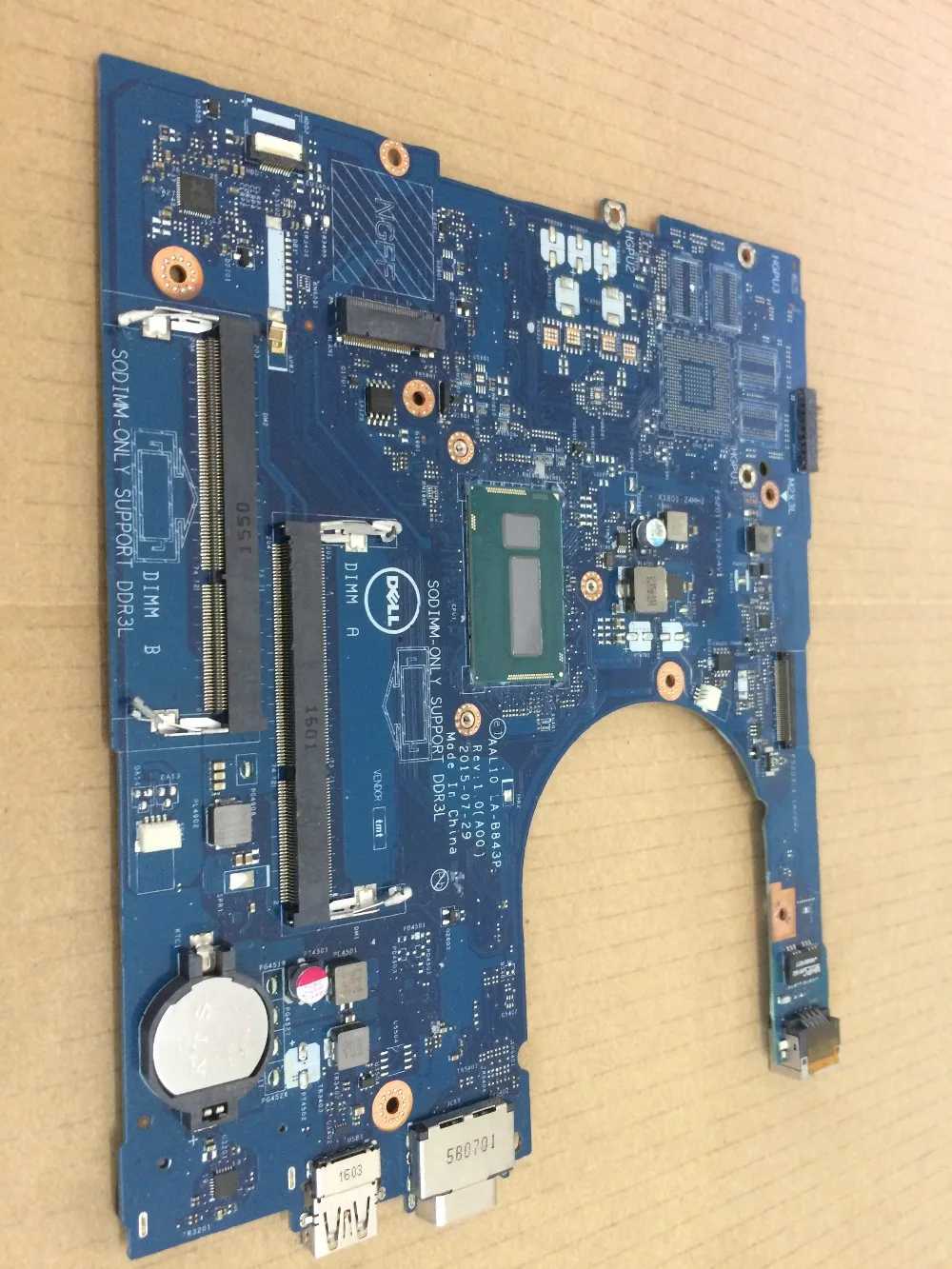 Laptop Motherboard FOR DELL Inspiron 3558 5558 5758 Laptop Motherboard W/ 3205U CPU M94D0 0M94D0 CN-0M94D0 AAL10 LA-B843P DDR3L
Laptop Motherboard FOR DELL Inspiron 3558 5558 5758 Laptop Motherboard W/ 3205U CPU M94D0 0M94D0 CN-0M94D0 AAL10 LA-B843P DDR3L