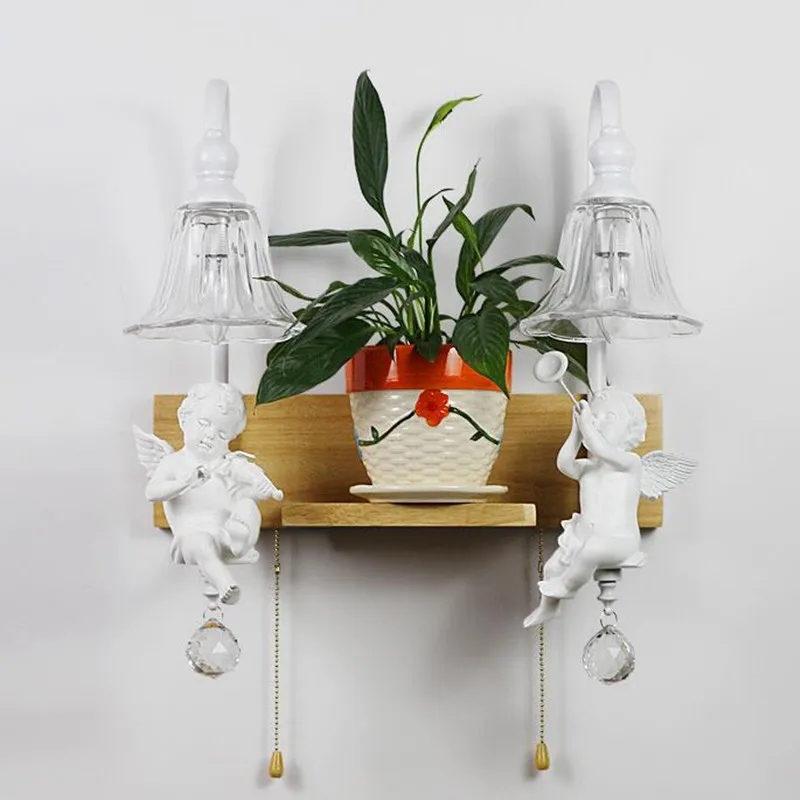 Nordic Kids Room Bedroom LED Wall Light American Country Mirror Headlights European Wood Bedside Living Room Angel LED Wall Lamp
Nordic Kids Room Bedroom LED Wall Light American Country Mirror Headlights European Wood Bedside Living Room Angel LED Wall Lamp