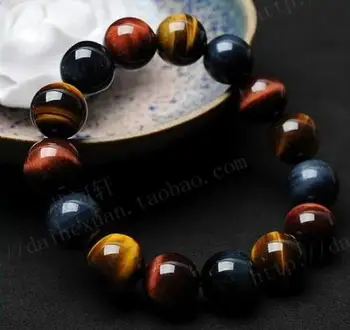 wonderful Natural more color Tiger Eye Bracelet Hand Carved Lucky Men's and Women's Jewelry Bracelet Bead 8-16mm 
wonderful Natural more color Tiger Eye Bracelet Hand Carved Lucky Men's and Women's Jewelry Bracelet Bead 8-16mm