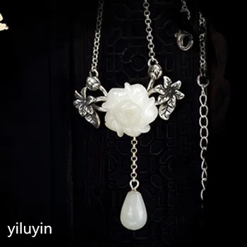 KJJEAXCMY Fine jewelry S990, peony, peony flower, safety buckle, tassel, pure silver, antique national style sw
KJJEAXCMY Fine jewelry S990, peony, peony flower, safety buckle, tassel, pure silver, antique national style sw