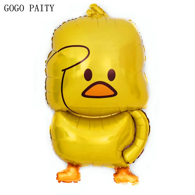 GOGO PAITY New three-dimensional cartoon duck shape aluminum balloon children's festival atmosphere decorative toys high quality
GOGO PAITY New three-dimensional cartoon duck shape aluminum balloon children's festival atmosphere decorative toys high quality
