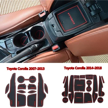 For Toyota Corolla 2007 2008 2009 2010 2011 2012 - 2018 E140 E170 Non-slip Rubber Cup Holder Gate Slot Pad Door Groove Mat
For Toyota Corolla 2007 2008 2009 2010 2011 2012 - 2018 E140 E170 Non-slip Rubber Cup Holder Gate Slot Pad Door Groove Mat