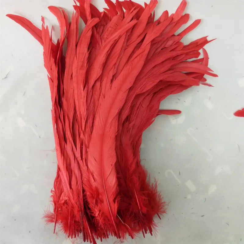 Wholesale 50PCS/lot 30-35CM Red color rooster feathers chicken feather for decoration crafts christmas Diy pheasant feathers
Wholesale 50PCS/lot 30-35CM Red color rooster feathers chicken feather for decoration crafts christmas Diy pheasant feathers