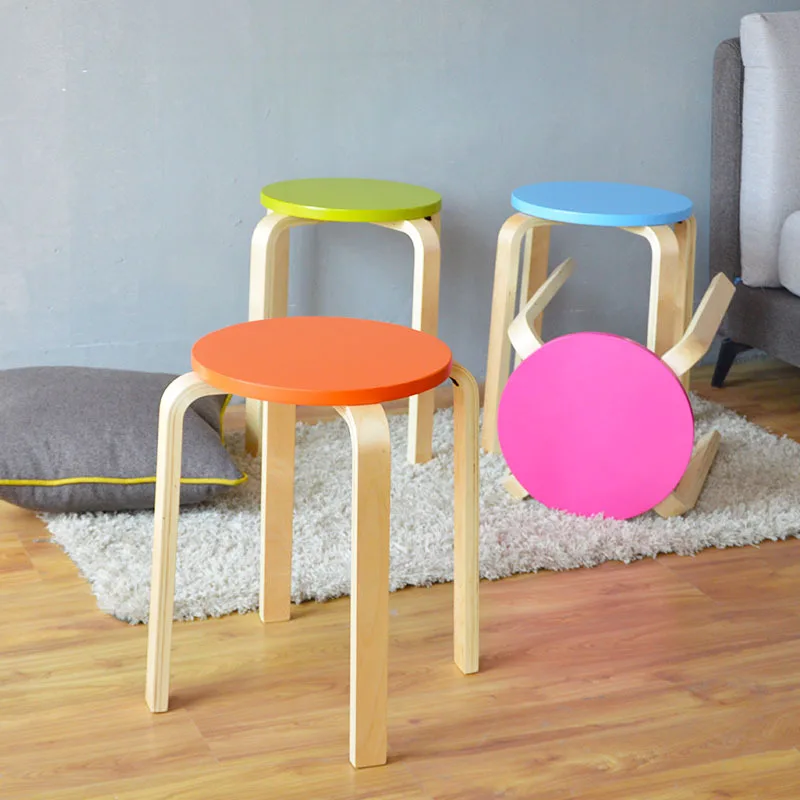 Modern Simple Round Stool Stacked Household Multi-purpose Wooden Dining Stool Stable Bedroom Dressing Seat Change Shoes Stool
Modern Simple Round Stool Stacked Household Multi-purpose Wooden Dining Stool Stable Bedroom Dressing Seat Change Shoes Stool