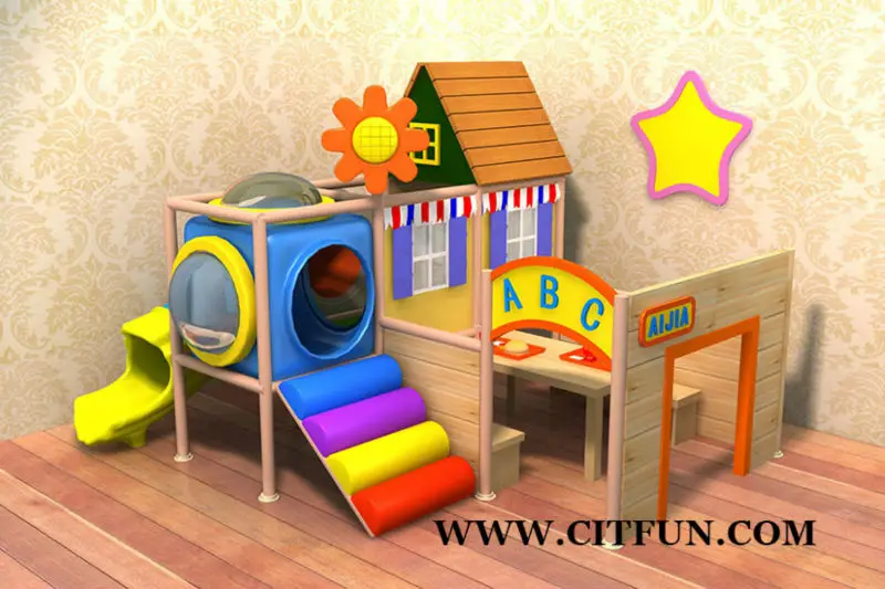Мягкая игровая структура для помещения кафе и торговый центр детей