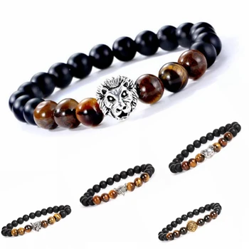 Buddha Bless Lose Weight Chakra Black Healing Balance Beads Reiki Natural Stone Tiger Leopard Golden Silver Bracelets Women men
Buddha Bless Lose Weight Chakra Black Healing Balance Beads Reiki Natural Stone Tiger Leopard Golden Silver Bracelets Women men