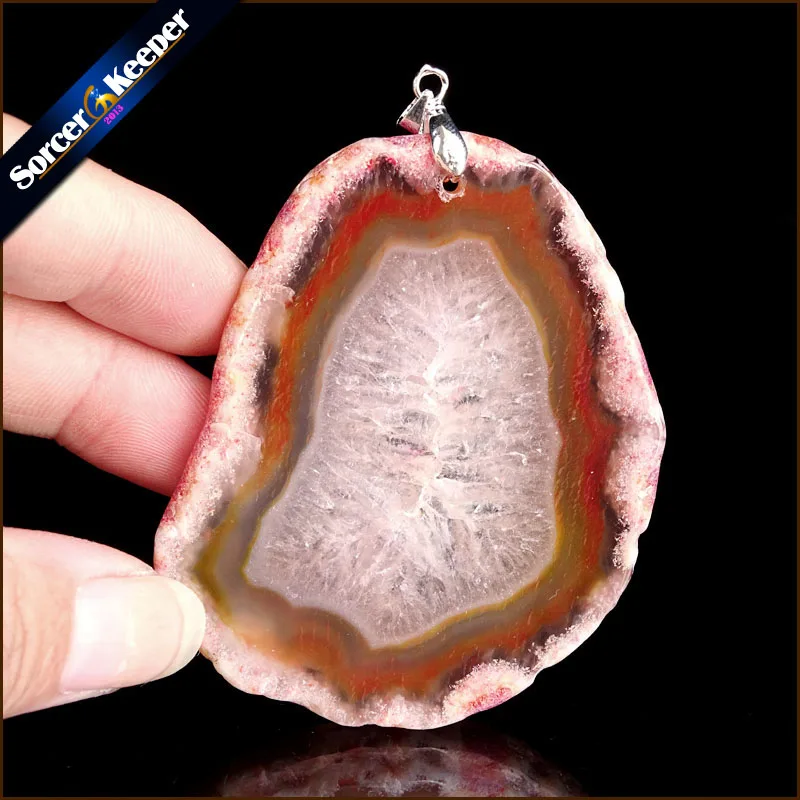 High Quality Natural Crystal Cluster Gem Stone Jewelry Polished Faceted Agates Slice Beads Pendant Necklace for Women WS198
High Quality Natural Crystal Cluster Gem Stone Jewelry Polished Faceted Agates Slice Beads Pendant Necklace for Women WS198