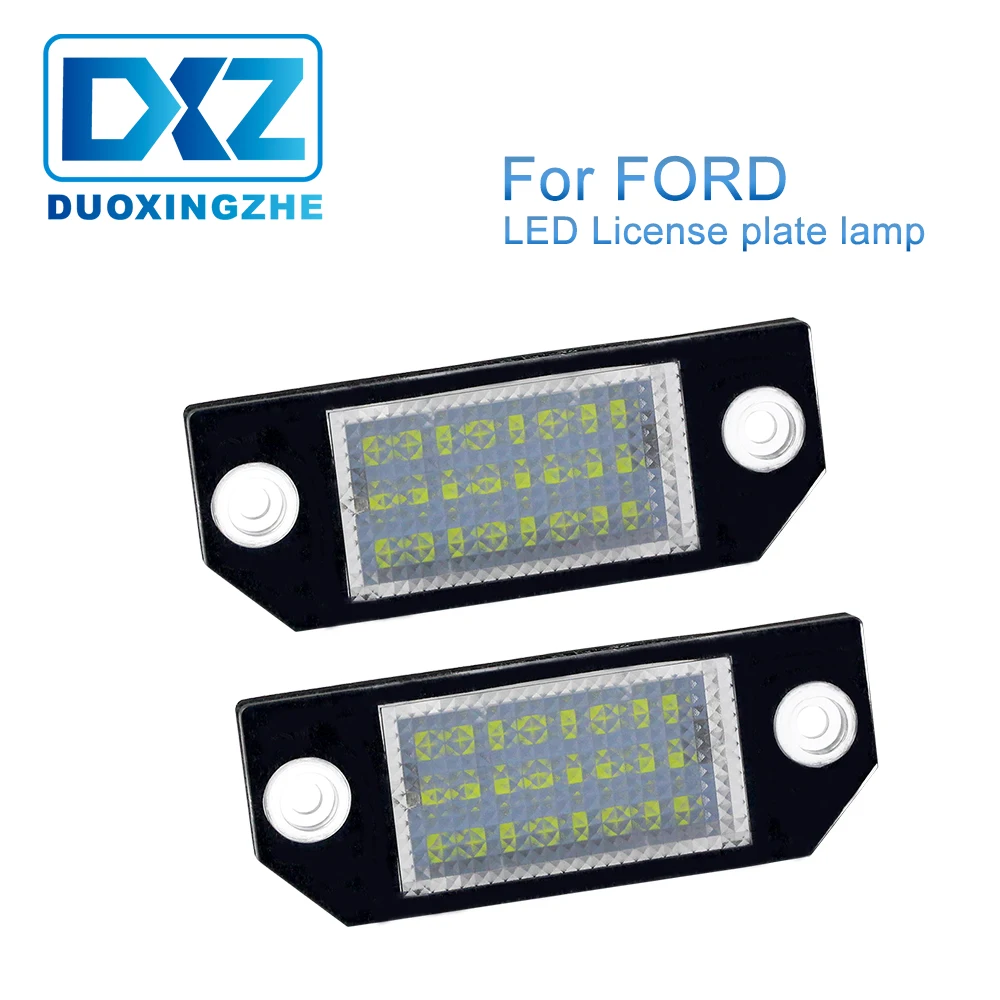 DXZ 2Pcs Auto LED License Number Plate Light Lamp Canbus Error Free White For Ford Focus C-MAX Focus MK2 Car accesorios 12V 24V
DXZ 2Pcs Auto LED License Number Plate Light Lamp Canbus Error Free White For Ford Focus C-MAX Focus MK2 Car accesorios 12V 24V