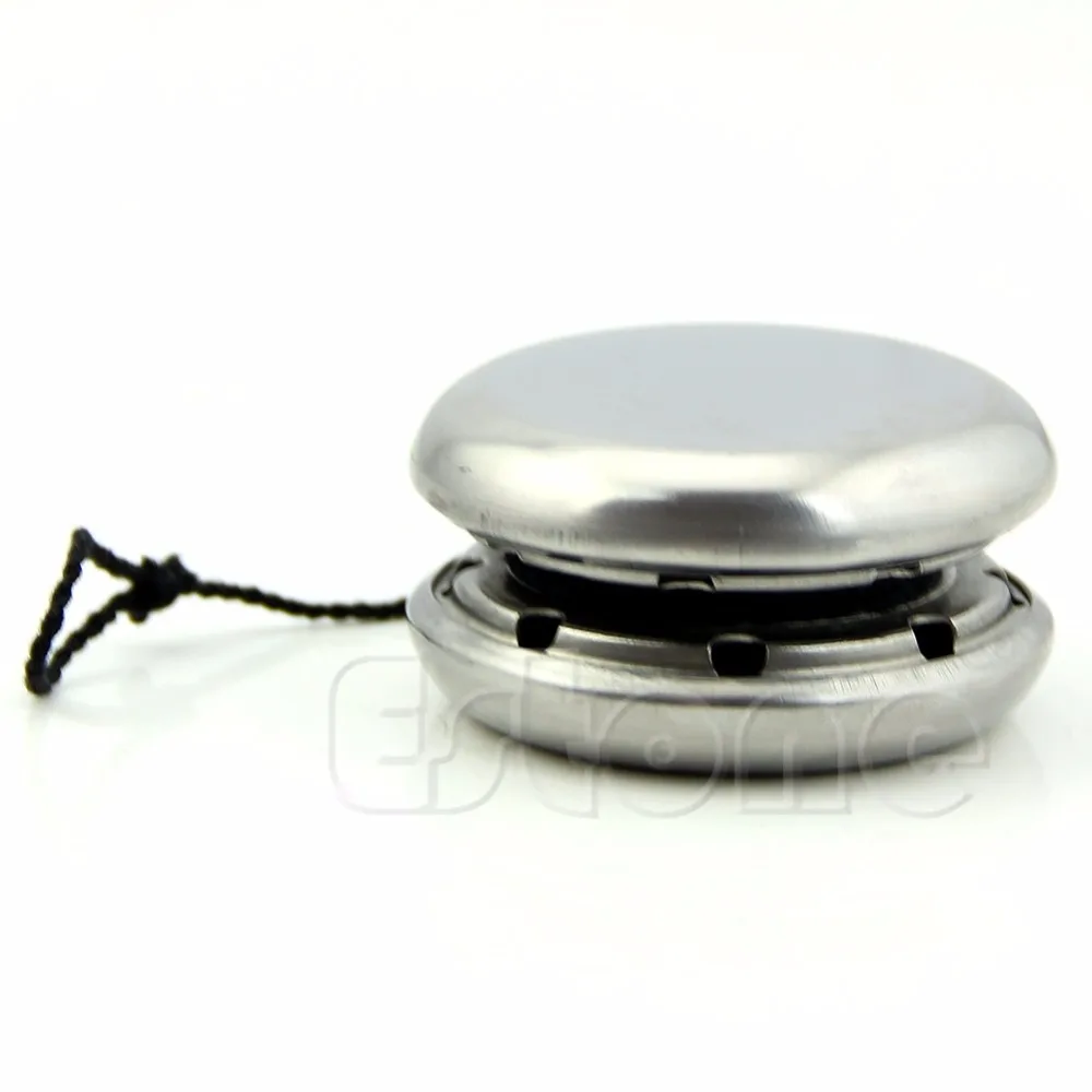 M89CProfessional Magic Stainless Steel Silver Round Yo-Yo Ball Toys With String Gift
M89CProfessional Magic Stainless Steel Silver Round Yo-Yo Ball Toys With String Gift