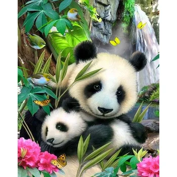 Rhinestone Embroidery diamond painting Cross stitch Flowers painting Diy 5d diamond home decoration Cute Pandas KBL
Rhinestone Embroidery diamond painting Cross stitch Flowers painting Diy 5d diamond home decoration Cute Pandas KBL